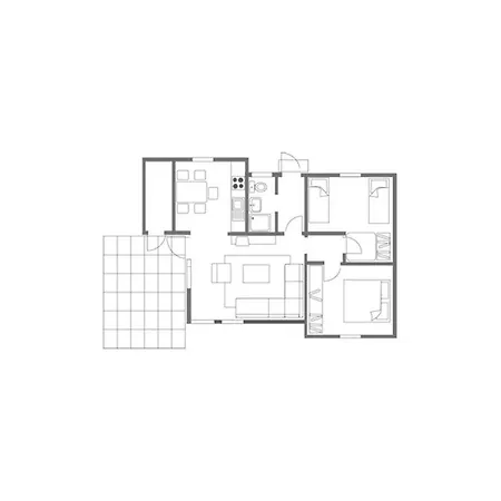 Ferienwohnpark Satteldachhaus Typ 10 Sdr 102 Ferienhaus